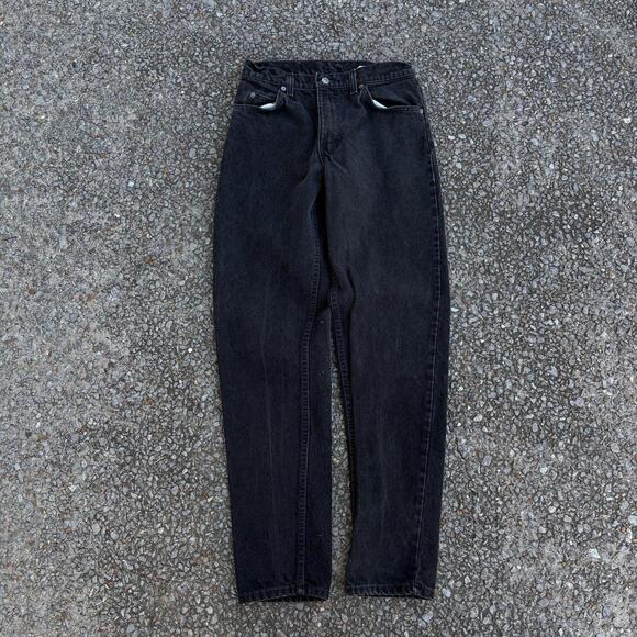 Vintage 90s Black Levi’s Orange tab jeans - Picture 4 of 9